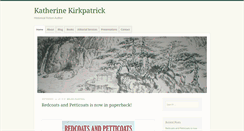 Desktop Screenshot of katherinekirkpatrick.com